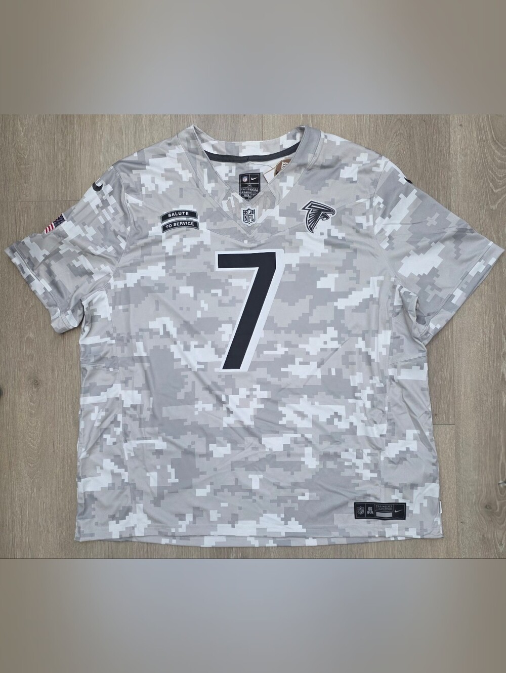 Nike Bijan Robinson Atlanta Falcons Salute to Service Jersey Men's 3XL MSRP $195